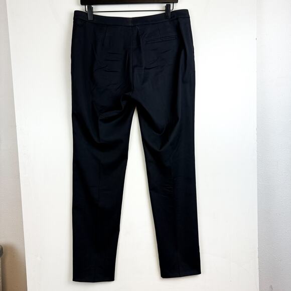 Peserico Navy Blue Womens Mid-Rise Slim Dress Pants - 48 (12 US) - Picture 3 of 8